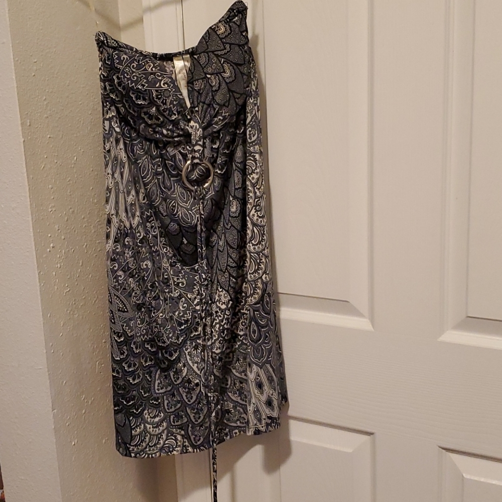 Strapless dress
